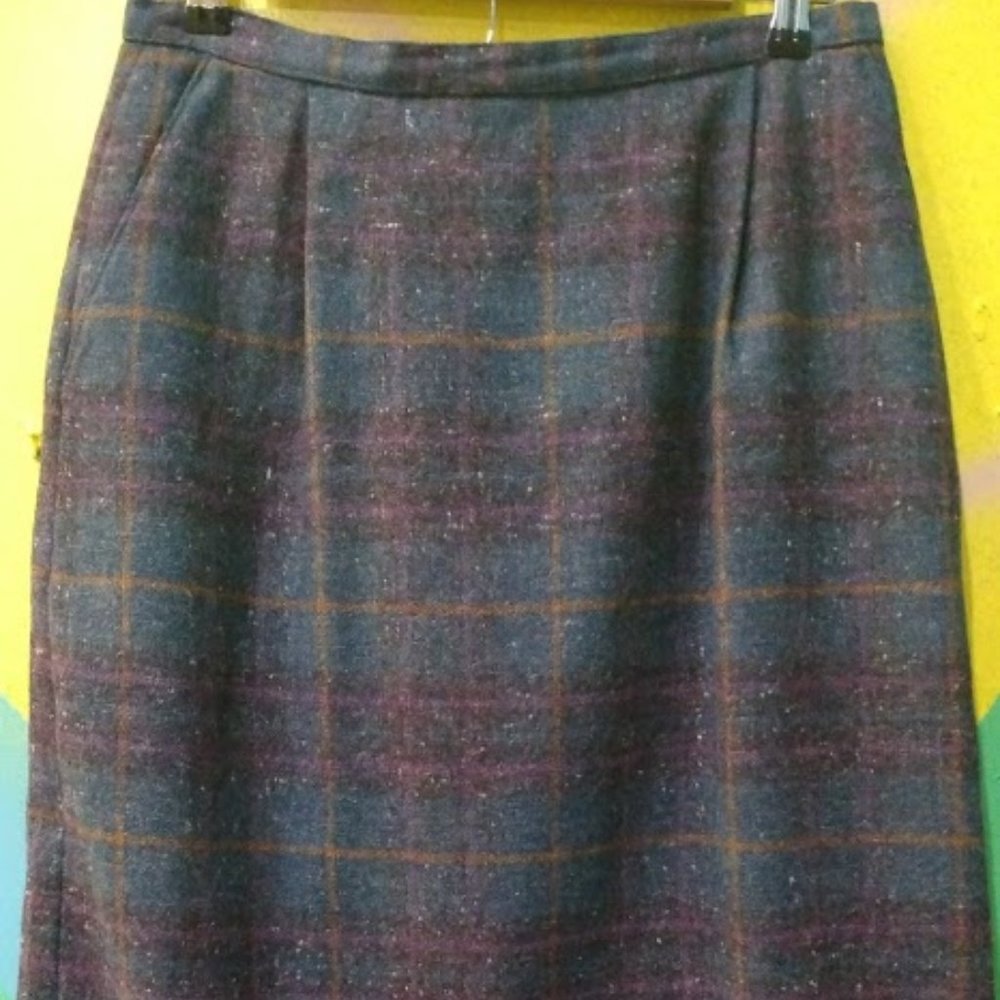 Vintage Expressives Plaid Size 14